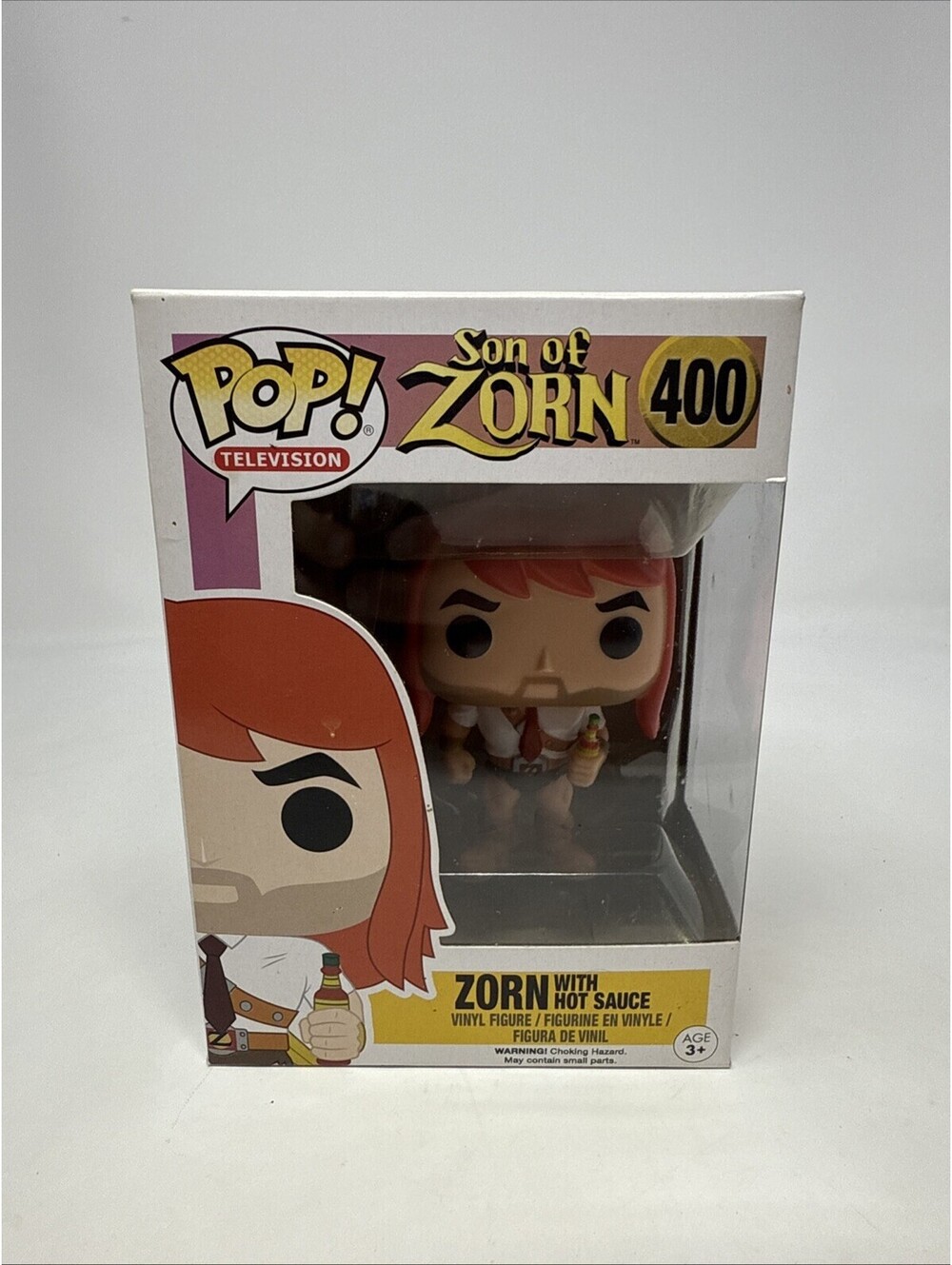 Funko Pop Television Zorn With Hot Sauce 400 Son Of Zorn Vinyl Figure